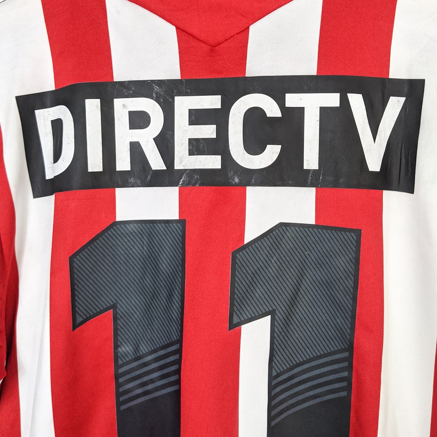 Original Estudiantes 2013/14 Home - Veron #11 Size M (Player Issue)