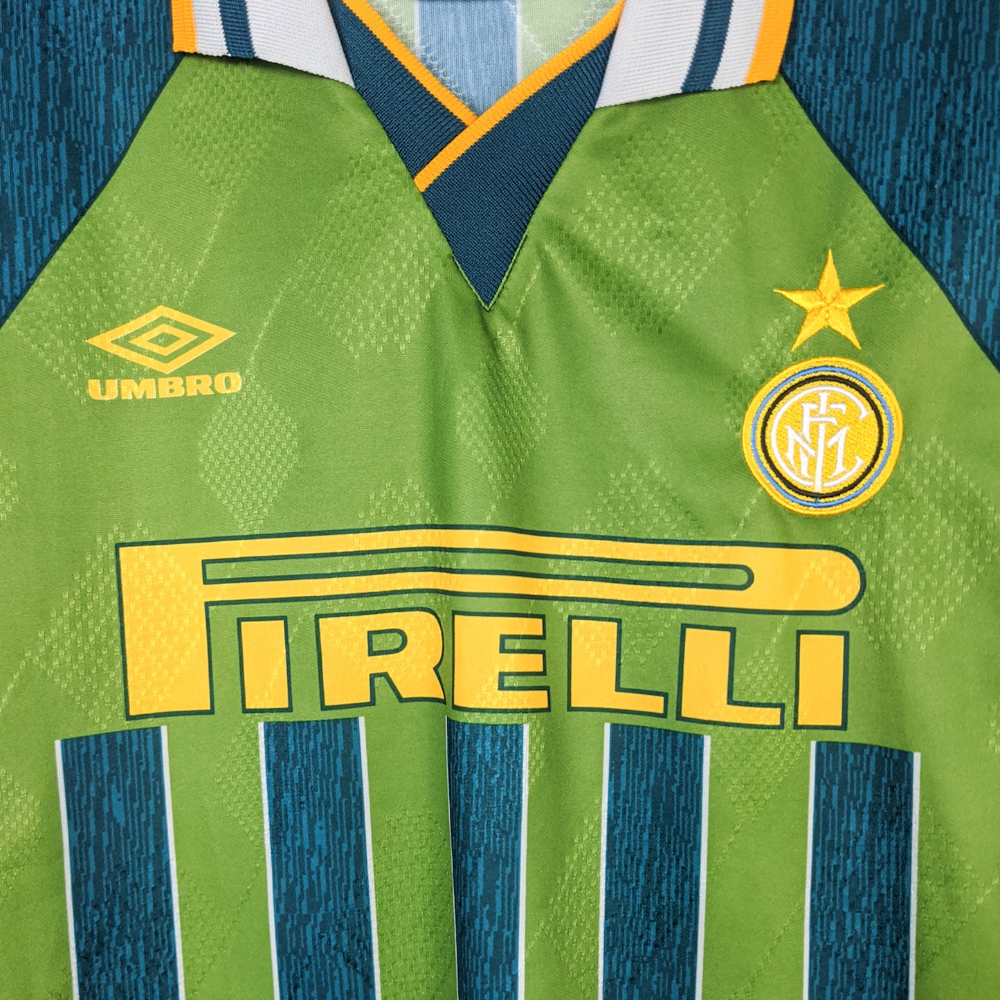 Original Inter Milan 1995/96 Away - Zanetti #4 Size M