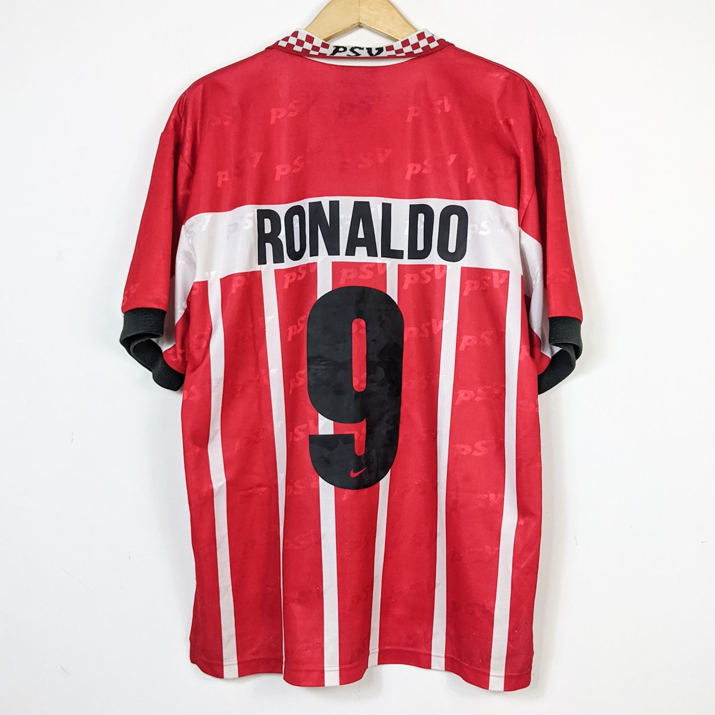 Original PSV 1995/96 Home - Ronaldo #9 Size L fit XL