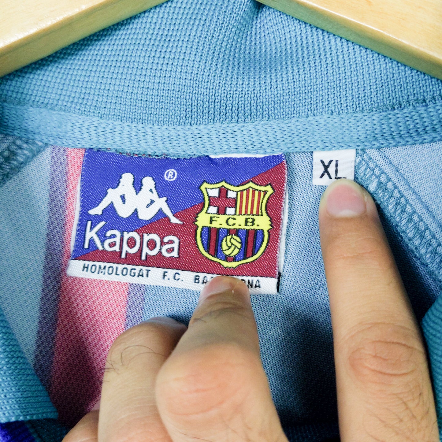 Original Barcelona 1995/97 Away - Ronaldo #9 Size XL