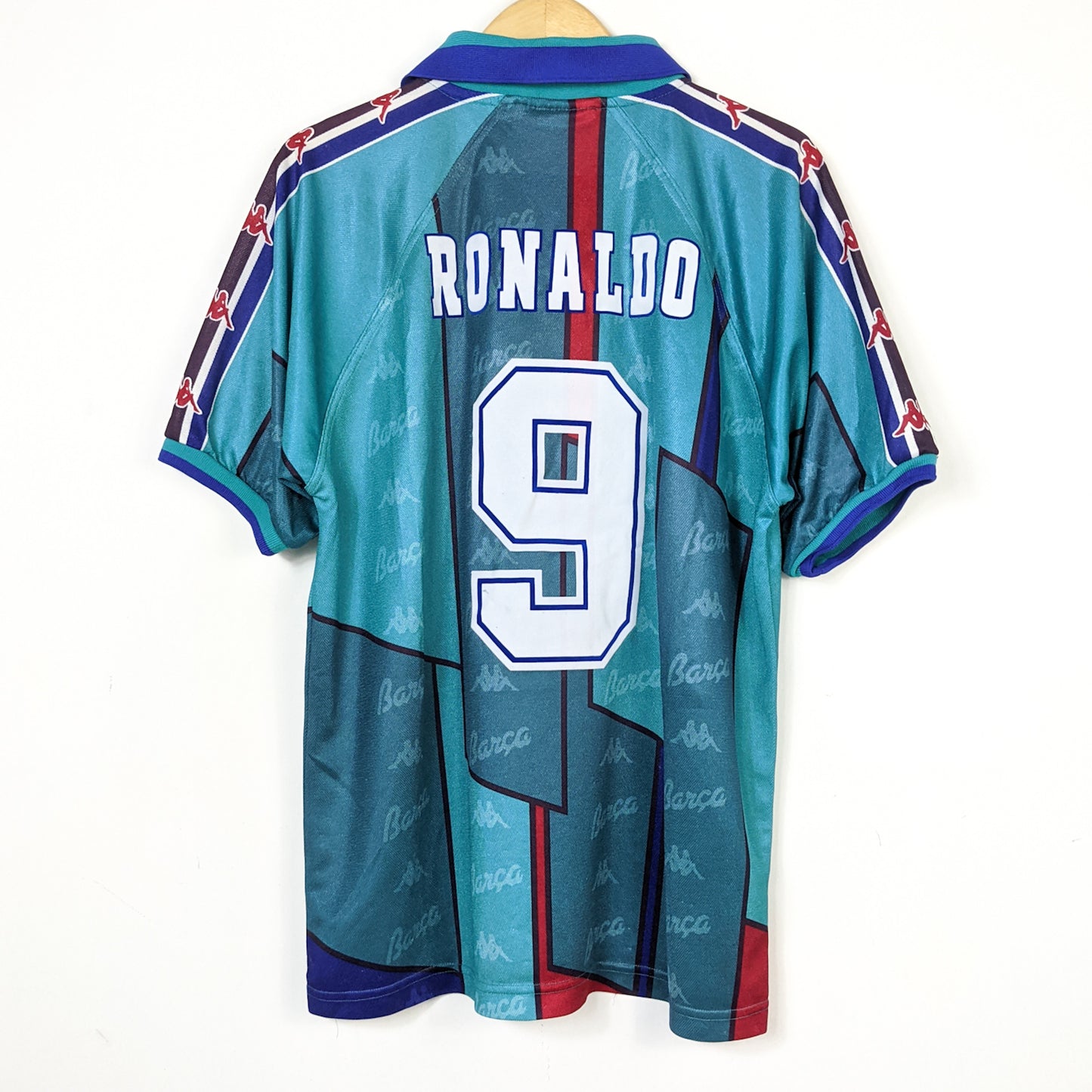 Original Barcelona 1995/97 Away - Ronaldo #9 Size XL