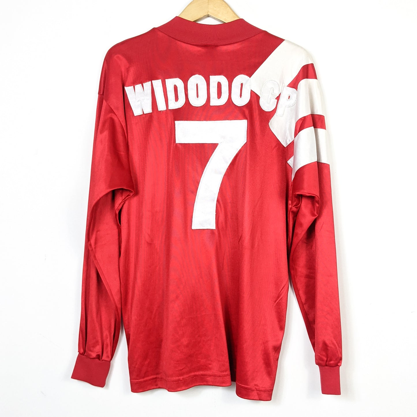 Original Indonesia 1994 Pre World Cup - Widodo C.P #7 Size XL (Long Sleeve) (Template)