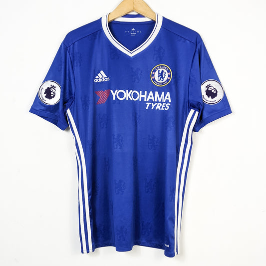 Original Chelsea 2016/17 Home - Hazard #10 Size L