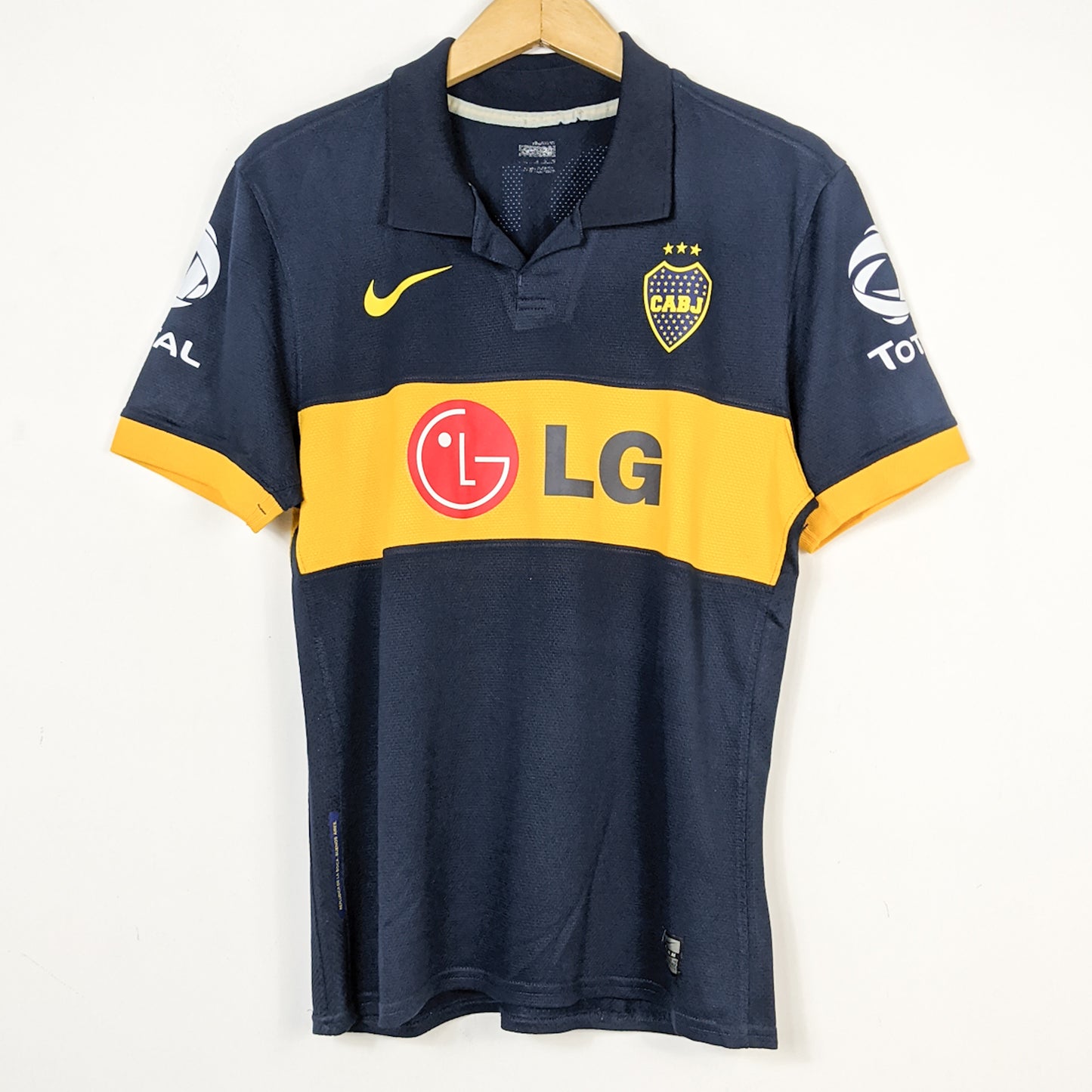 Original Boca Juniors 2009/10 Home - Palermo #9 Size M (Player Issue)