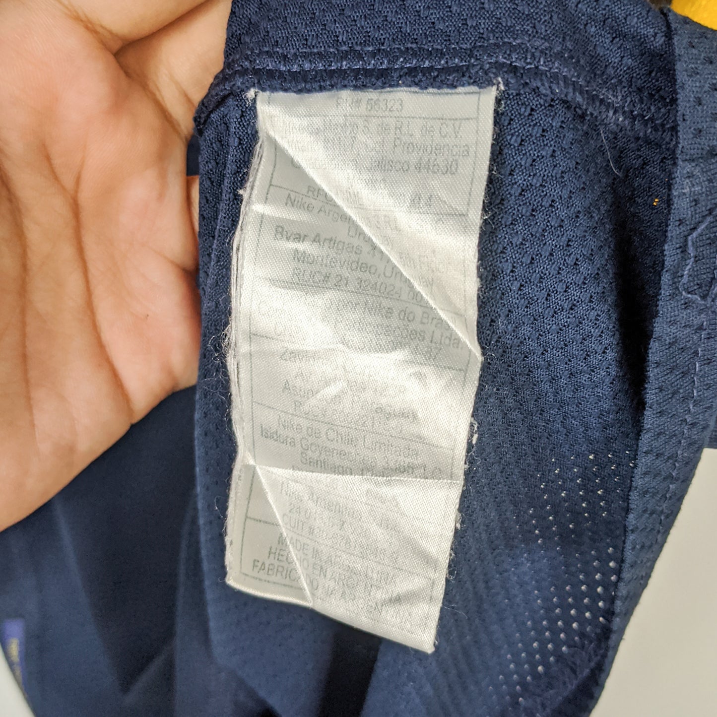 Original Boca Juniors 2009/10 Home - Palermo #9 Size M (Player Issue)