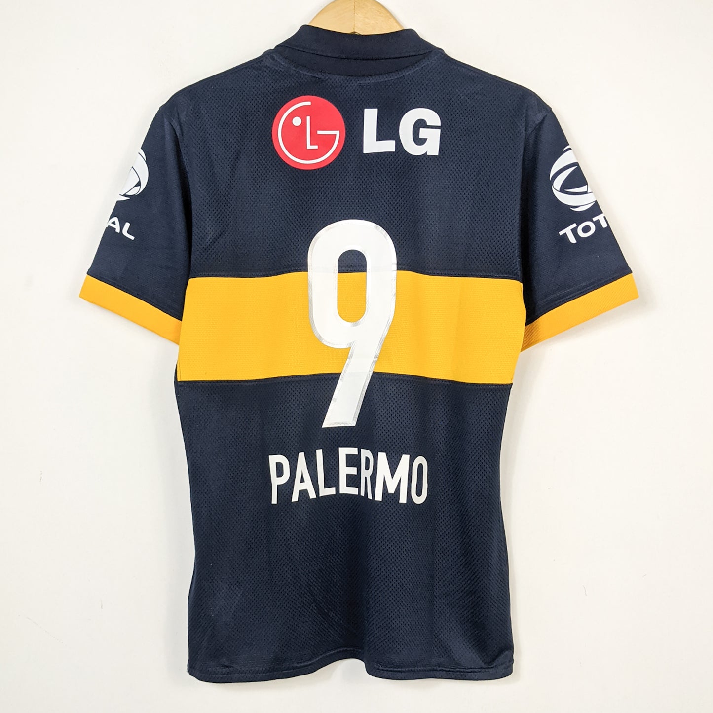 Original Boca Juniors 2009/10 Home - Palermo #9 Size M (Player Issue)