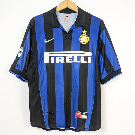 Original Inter Milan 1998/99 Home - Ronaldo #9 Size M