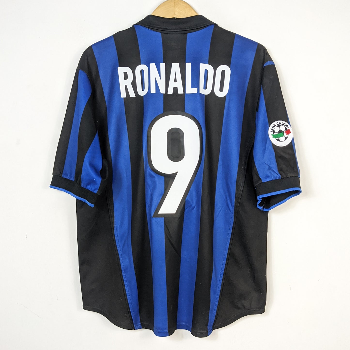 Original Inter Milan 1998/99 Home - Ronaldo #9 Size M