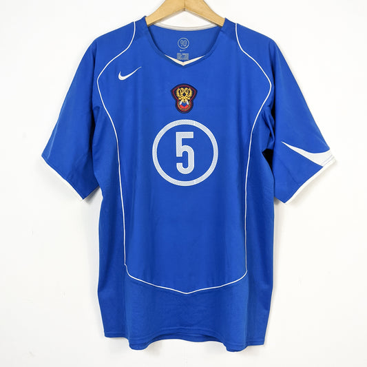 Original Russia 2004/05 Away - Alenichev #5 Size L