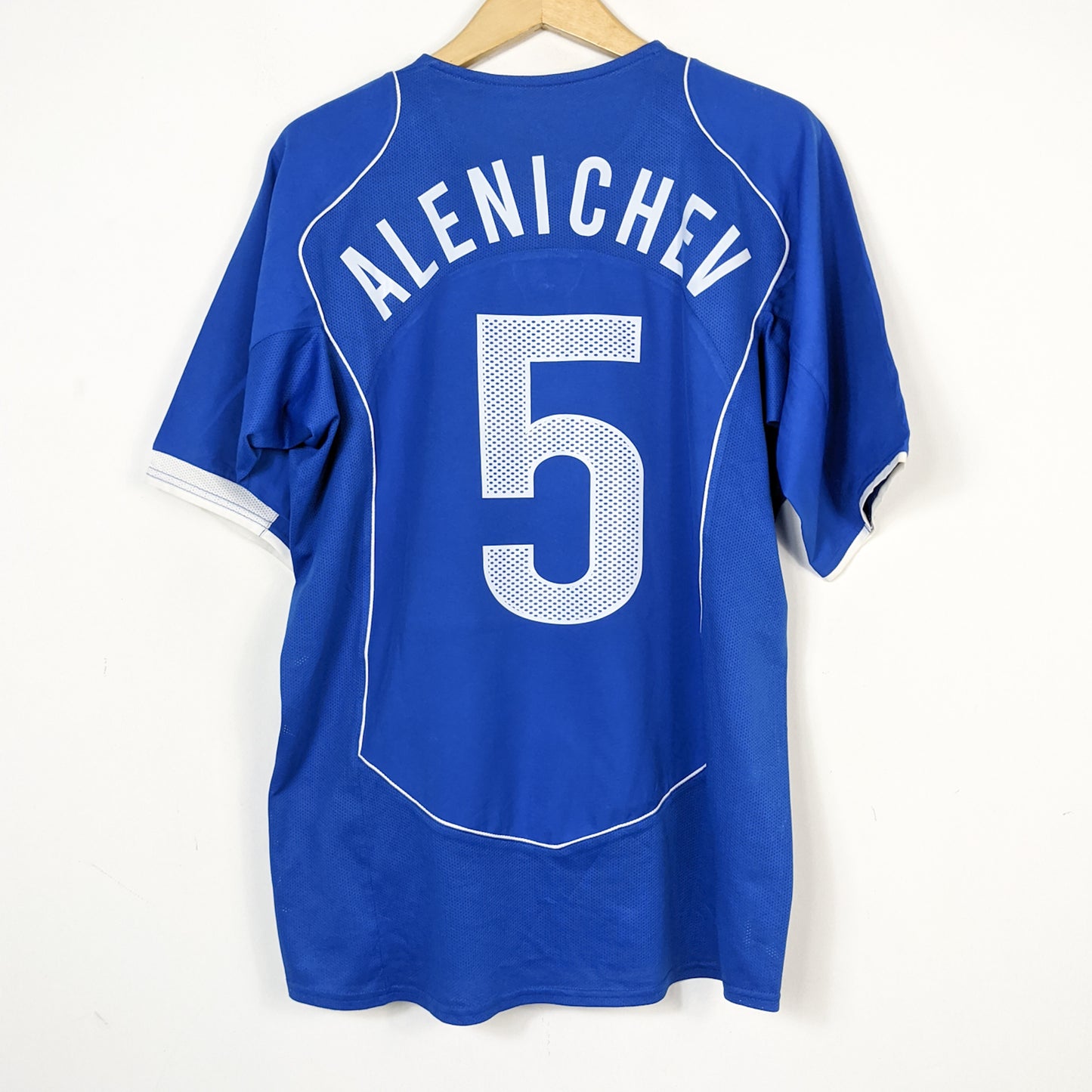 Original Russia 2004/05 Away - Alenichev #5 Size L