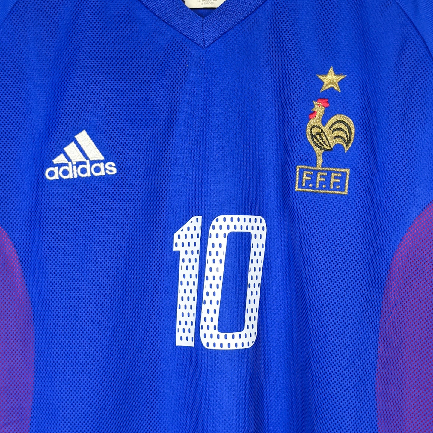 Original France 2002 Home - Zidane #10 Size fit L