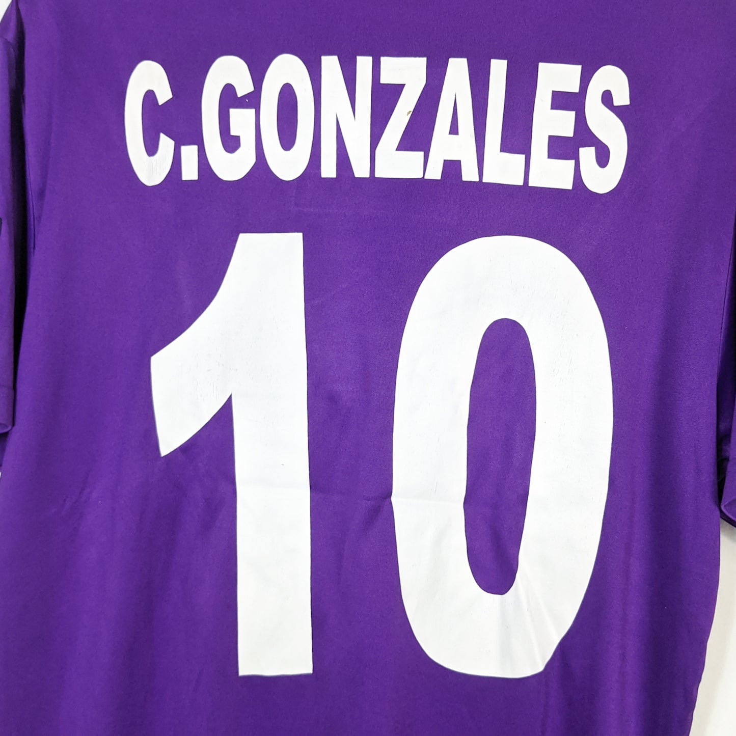 Original Persik Kediri 2006/07 Home - C.Gonzales #10 Size L fit M