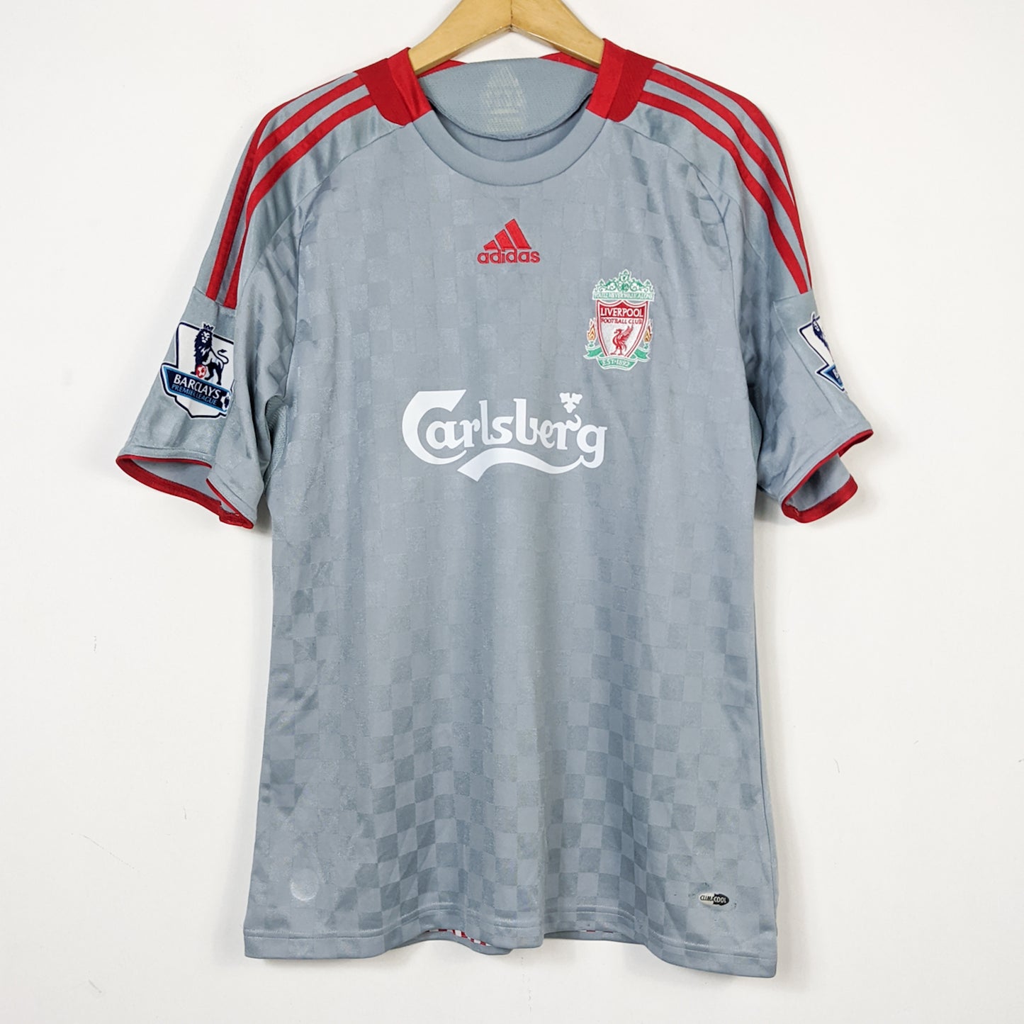 Original Liverpool 2008/09 Away - Gerrard #8 Size L