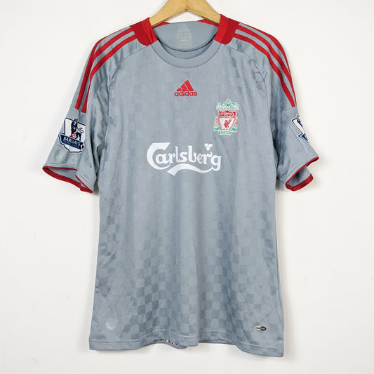 Original Liverpool 2008/09 Away - Gerrard #8 Size L