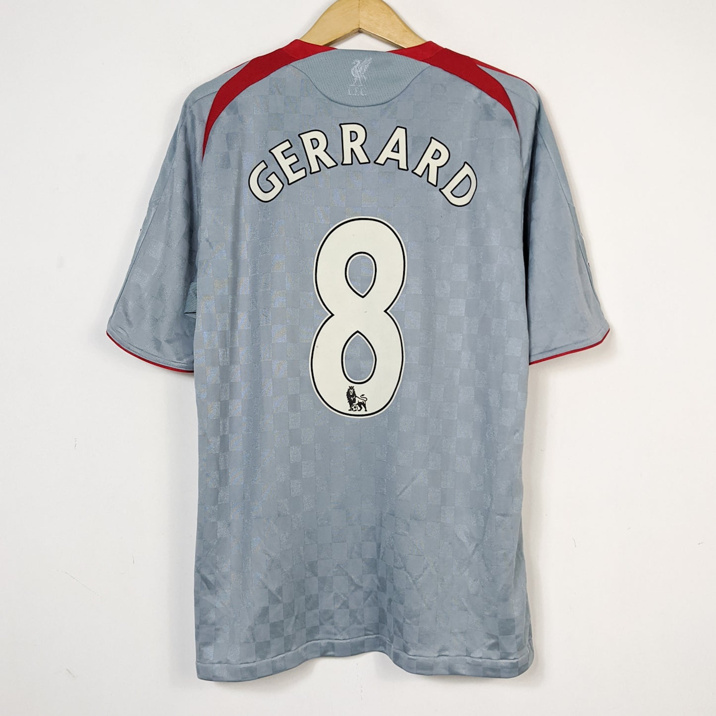 Original Liverpool 2008/09 Away - Gerrard #8 Size L