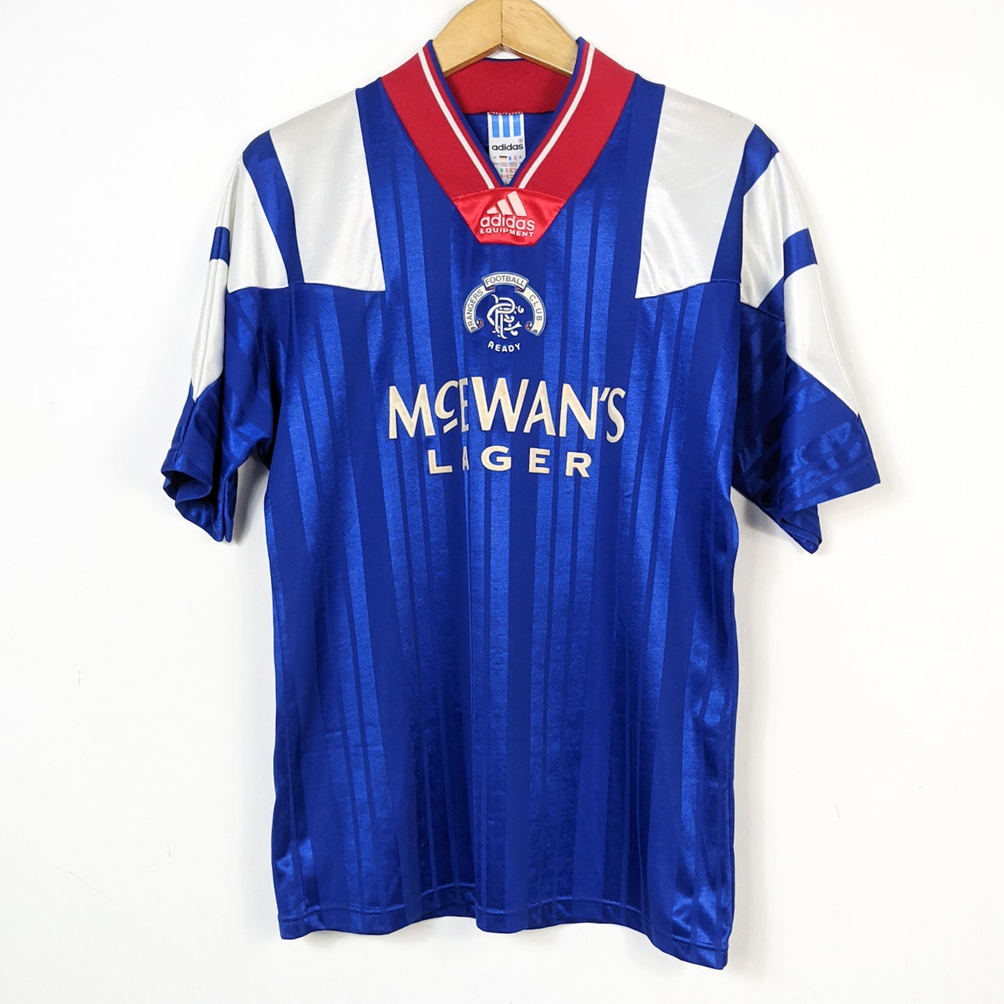Original Rangers 1992/94 Home - Ally McCoist #9 Size M
