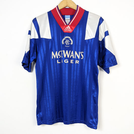 Original Rangers 1992/94 Home - Ally McCoist #9 Size M