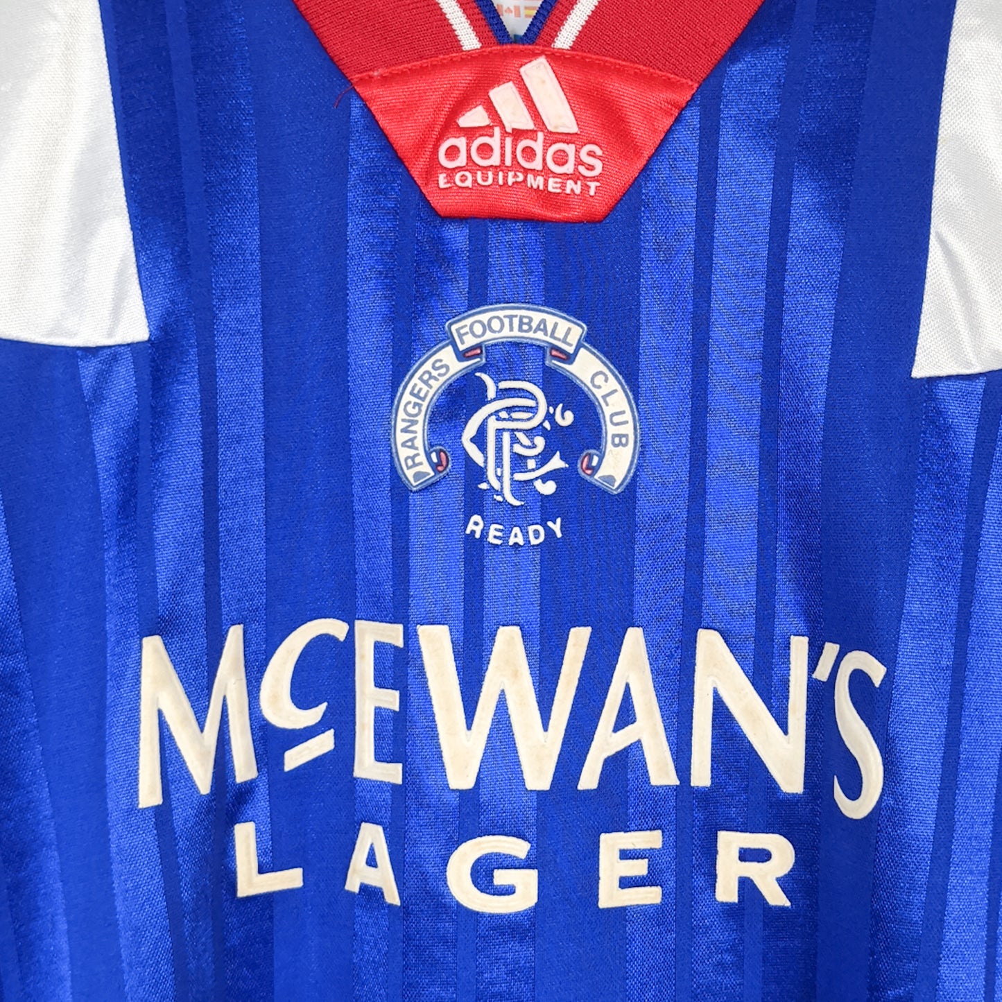 Original Rangers 1992/94 Home - Ally McCoist #9 Size M