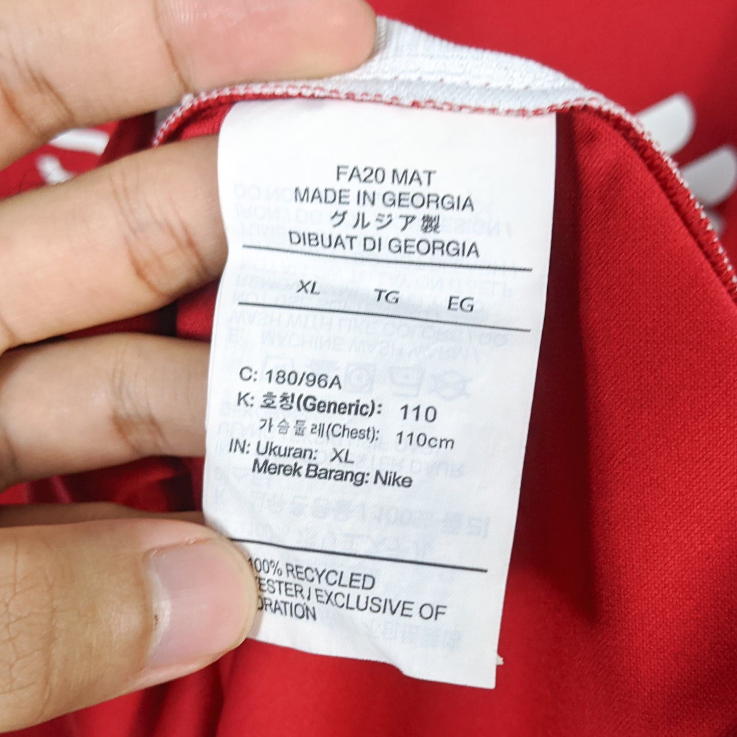 Original Liverpool 2020/21 Home - Jota #20 Size XL
