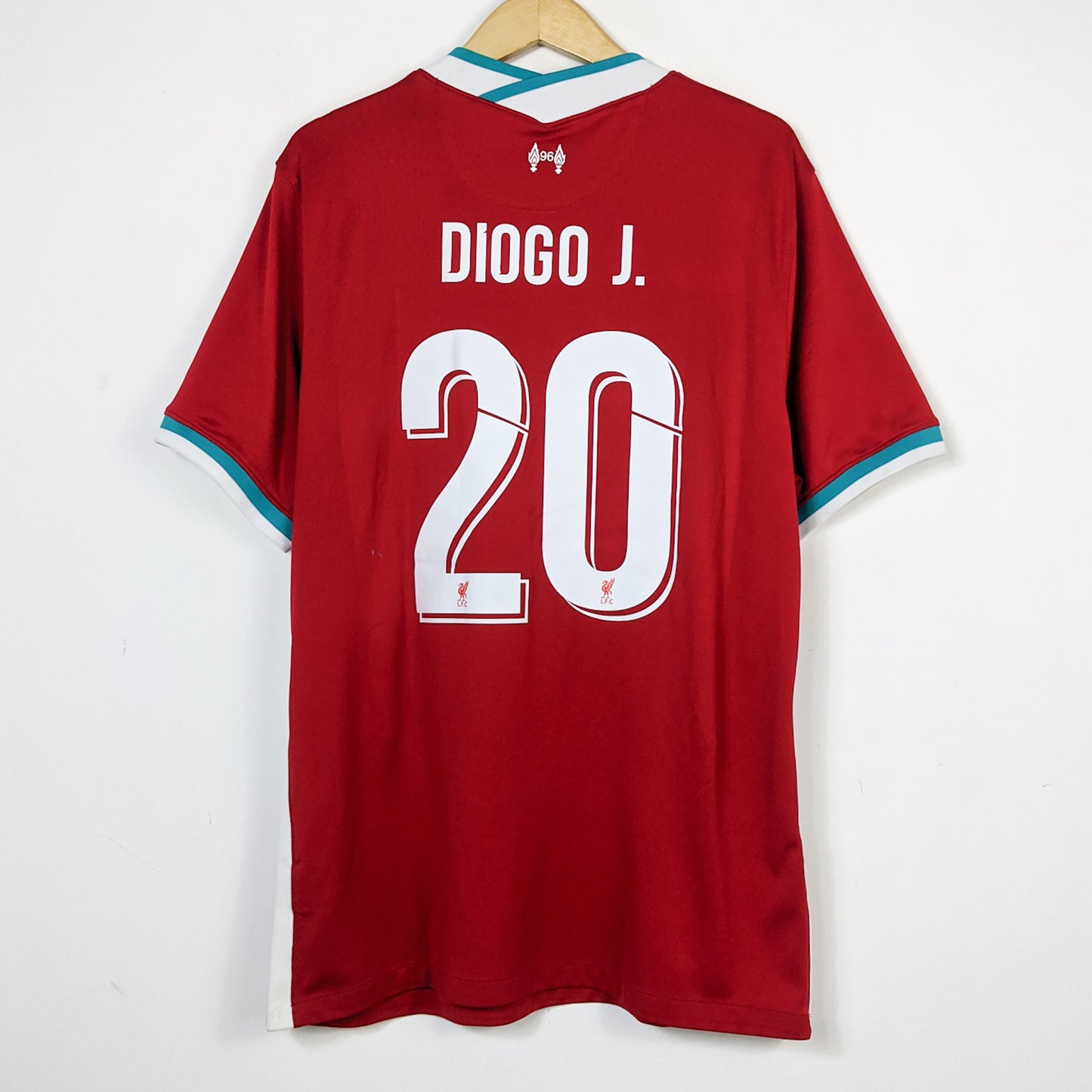 Original Liverpool 2020/21 Home - Jota #20 Size XL