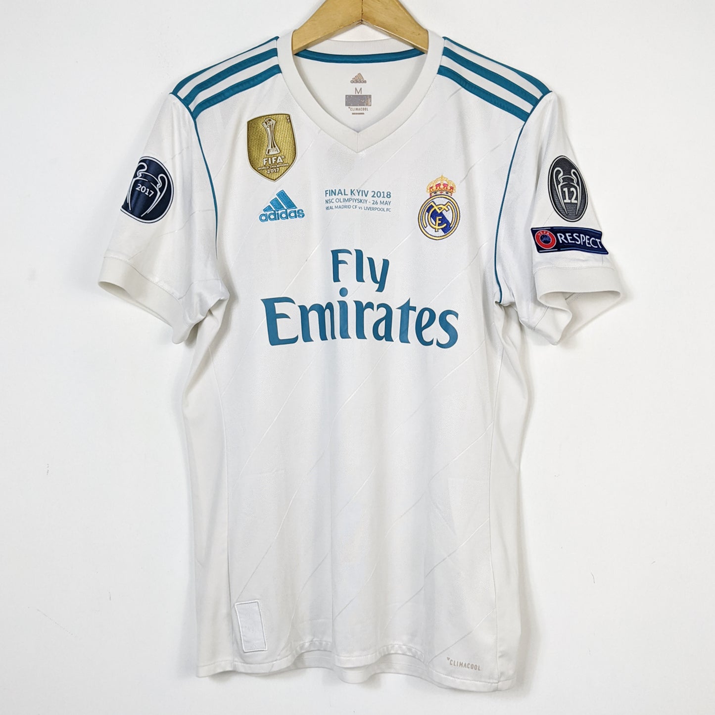 Original Real Madrid 2017/18 Home - Ronaldo #7 Size M