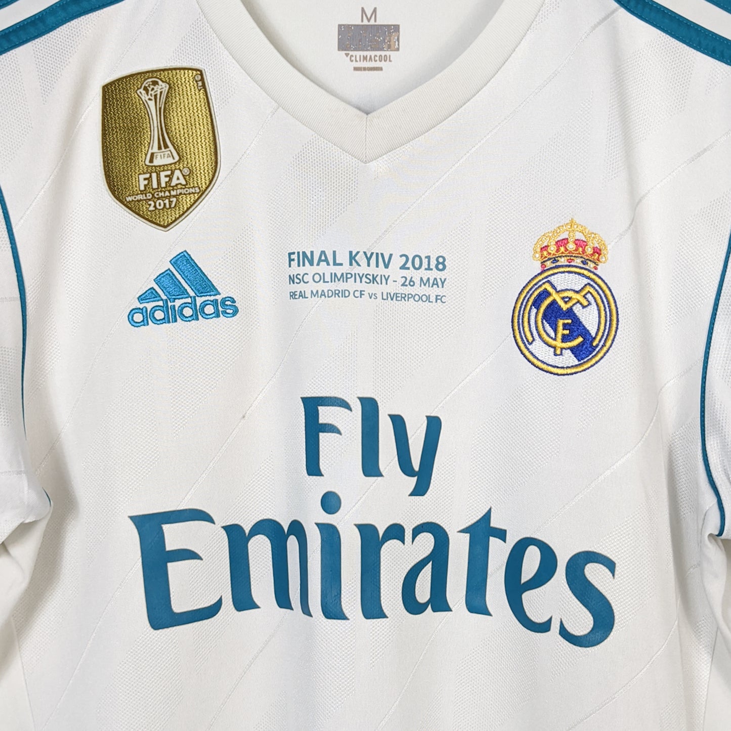 Original Real Madrid 2017/18 Home - Ronaldo #7 Size M
