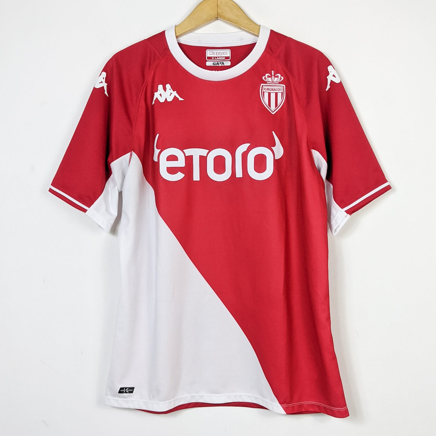 Original AS Monaco 2021/22 Home - Fabregas #4 Size XL