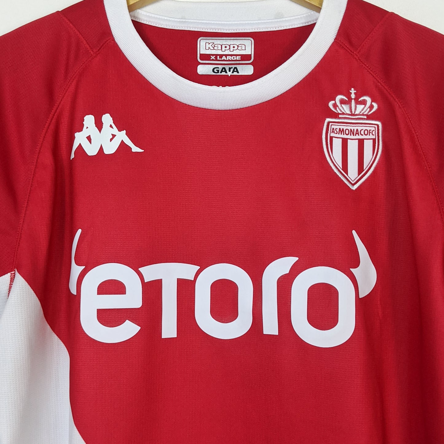 Original AS Monaco 2021/22 Home - Fabregas #4 Size XL