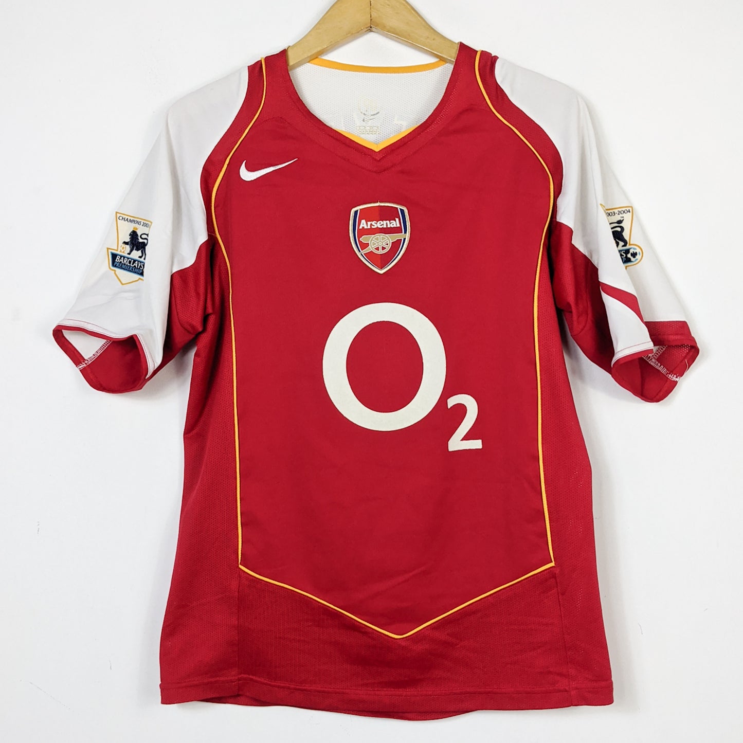 Original Arsenal 2004/05 Home - Reyes #9 Size S