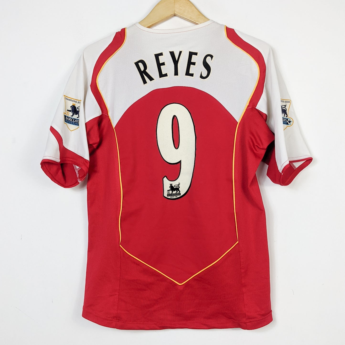 Original Arsenal 2004/05 Home - Reyes #9 Size S