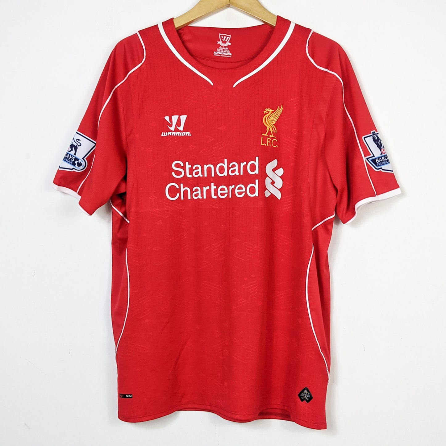 Original Liverpool 2014/15 Home - Gerrard #8 Size L