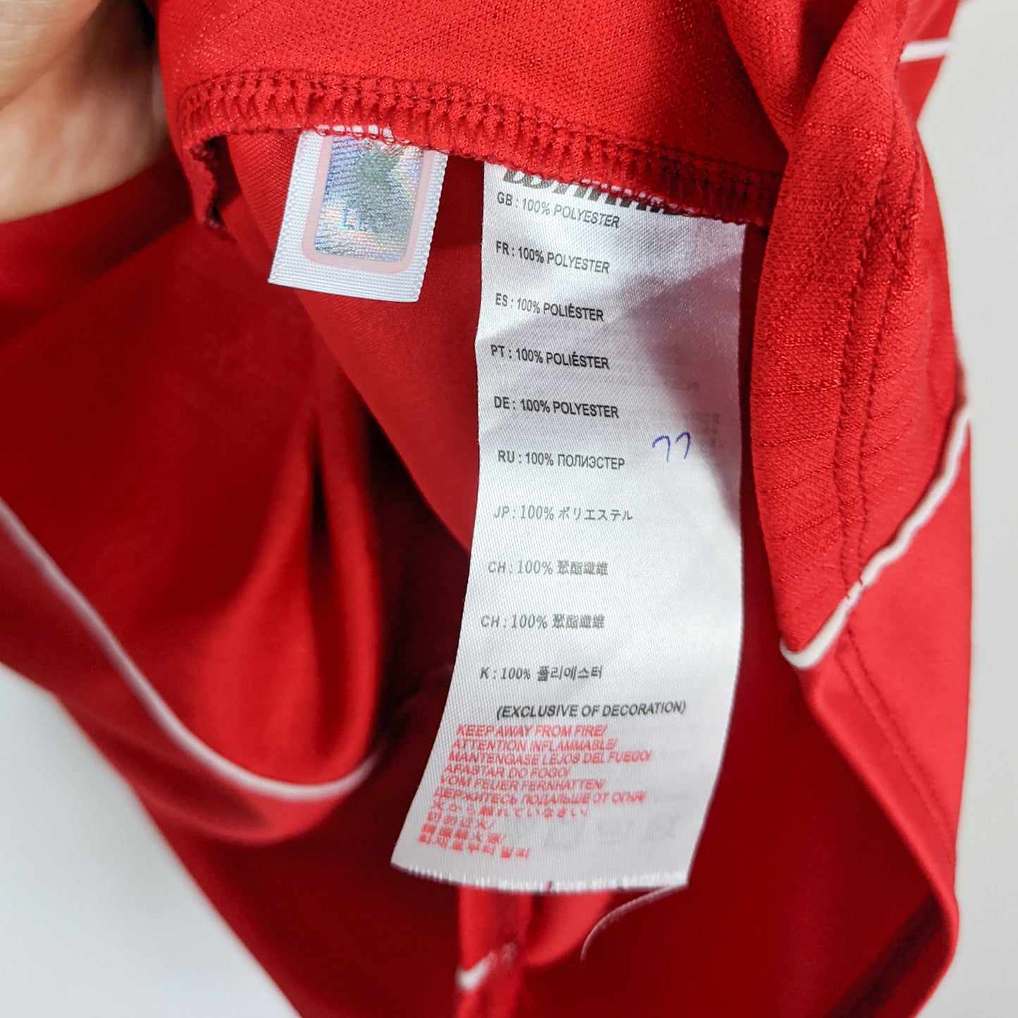 Original Liverpool 2014/15 Home - Gerrard #8 Size L