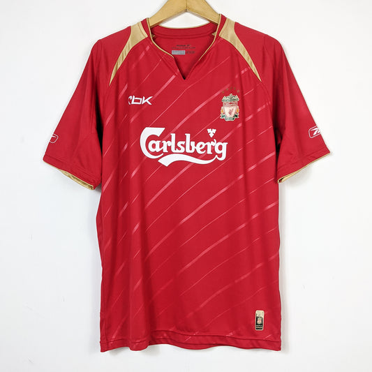 Original Liverpool 2005/06 Home - Kewell #7 Size L