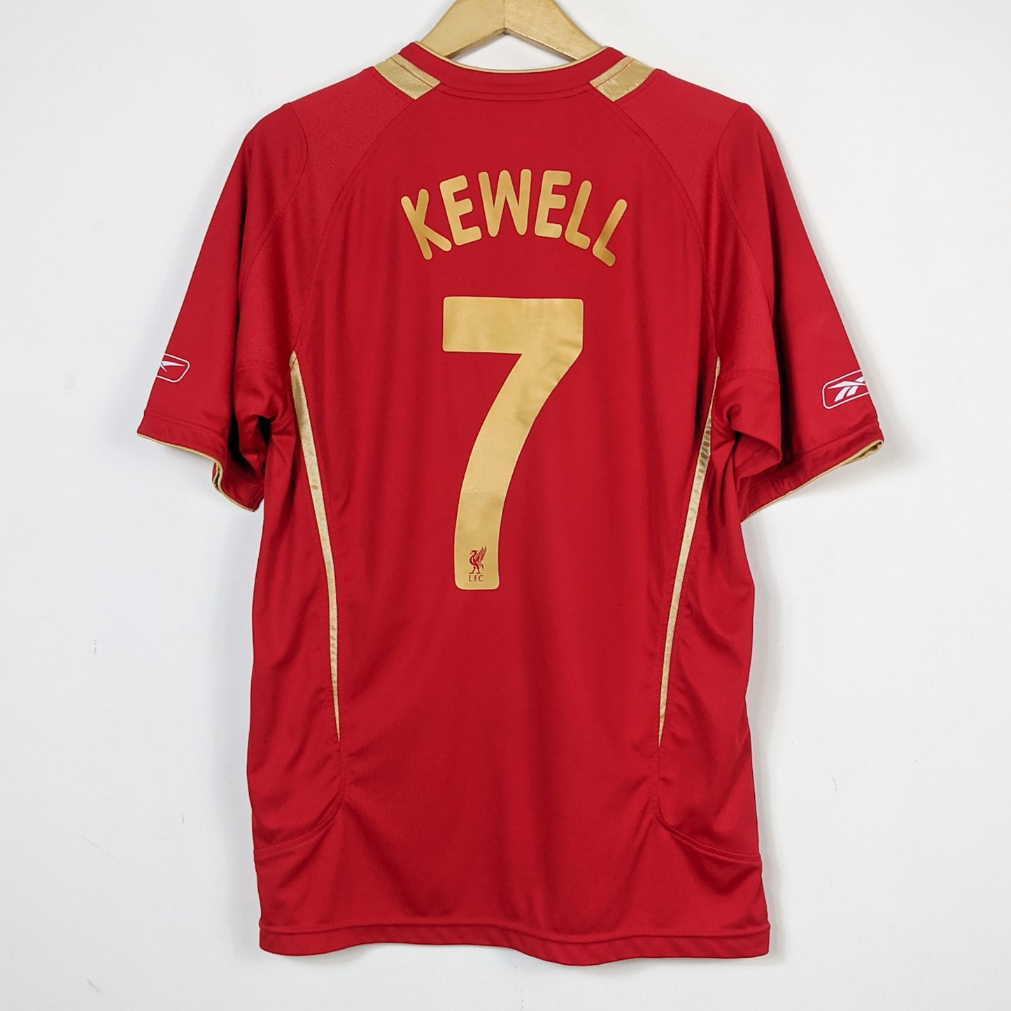 Original Liverpool 2005/06 Home - Kewell #7 Size L