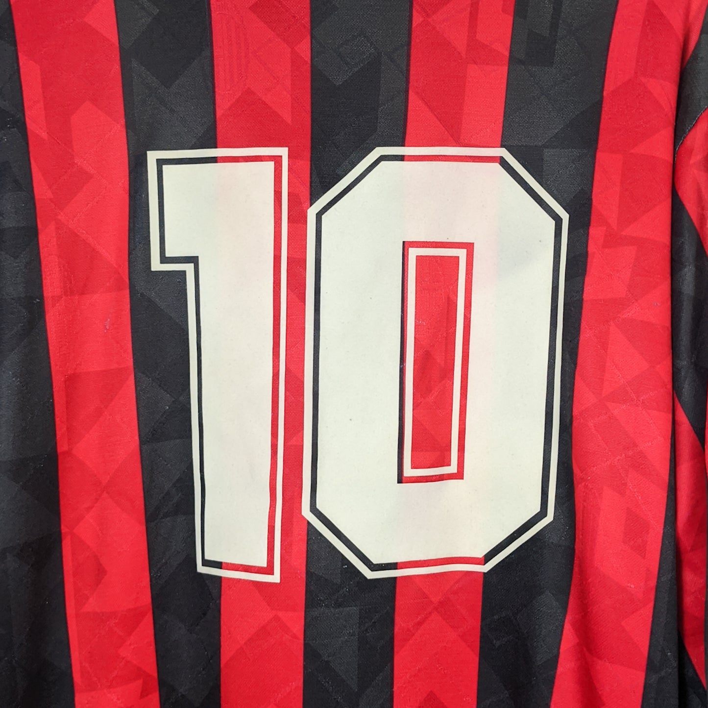 Original AC Milan 1994/95 Home - Savicevic #10 Size L (Long Sleeve) (Player Issue)
