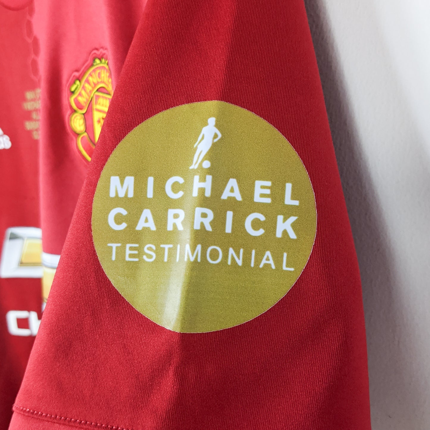 Original Manchester United 2008 Home - Carrick #16 Size M