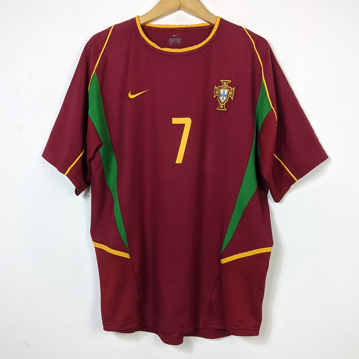 Original Portugal 2003 Home - C. Ronaldo #7 Size L