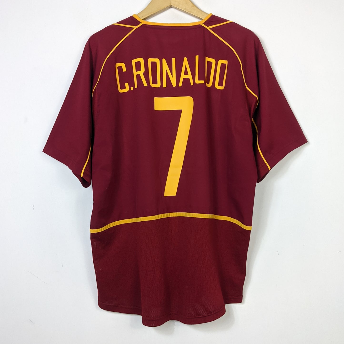 Original Portugal 2003 Home - C. Ronaldo #7 Size L