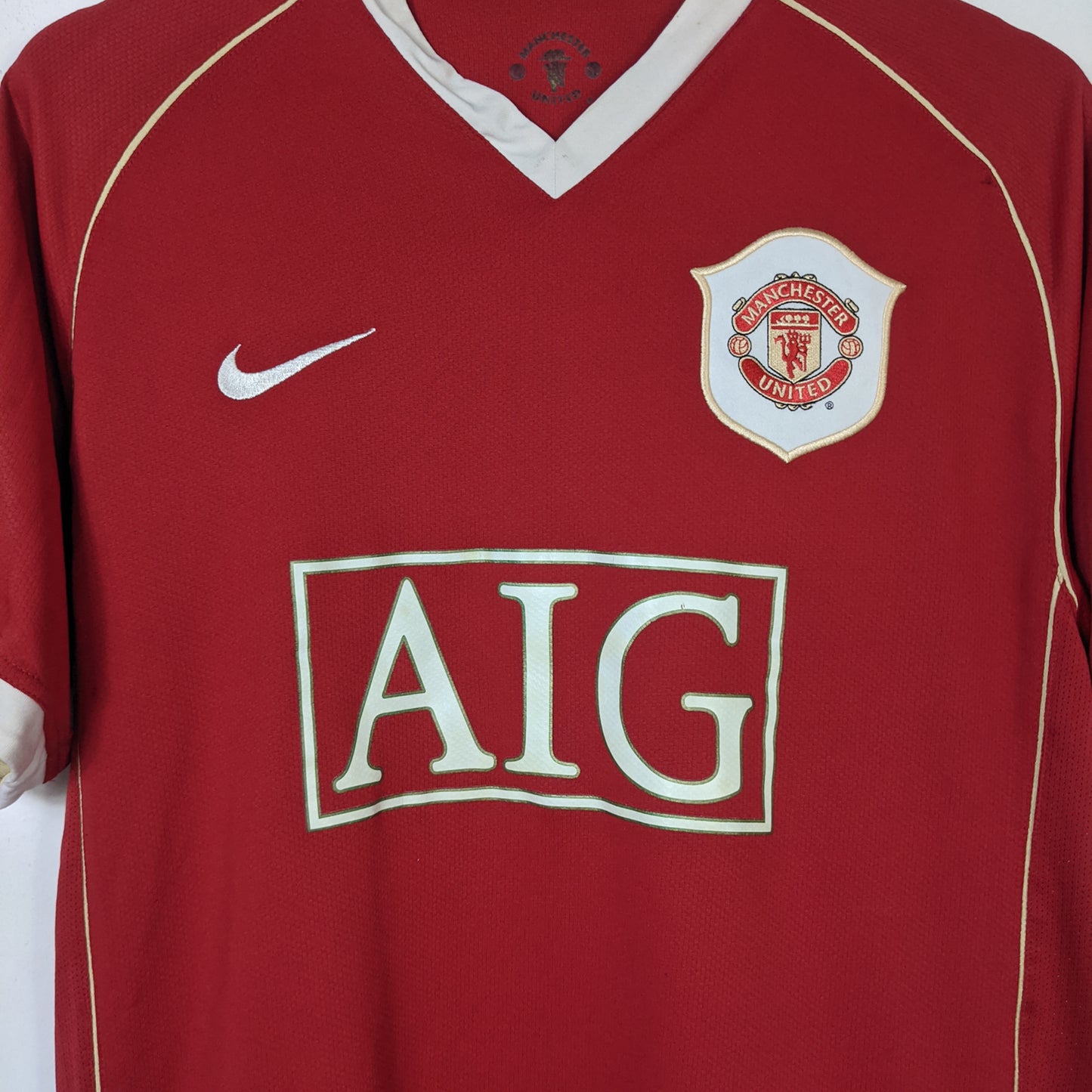 Original Manchester United 2006/07 Home - Neville #2 Size M