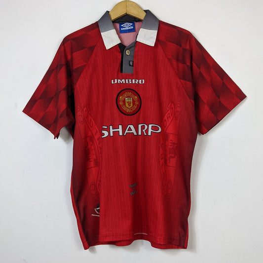 Original Manchester United 1996/98 Home - Beckham #10 Size L