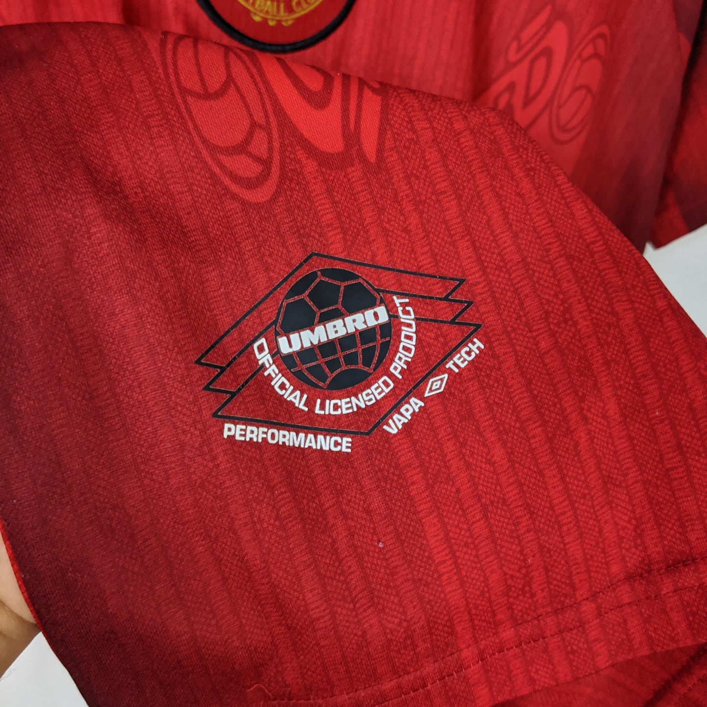 Original Manchester United 1996/98 Home - Beckham #10 Size L