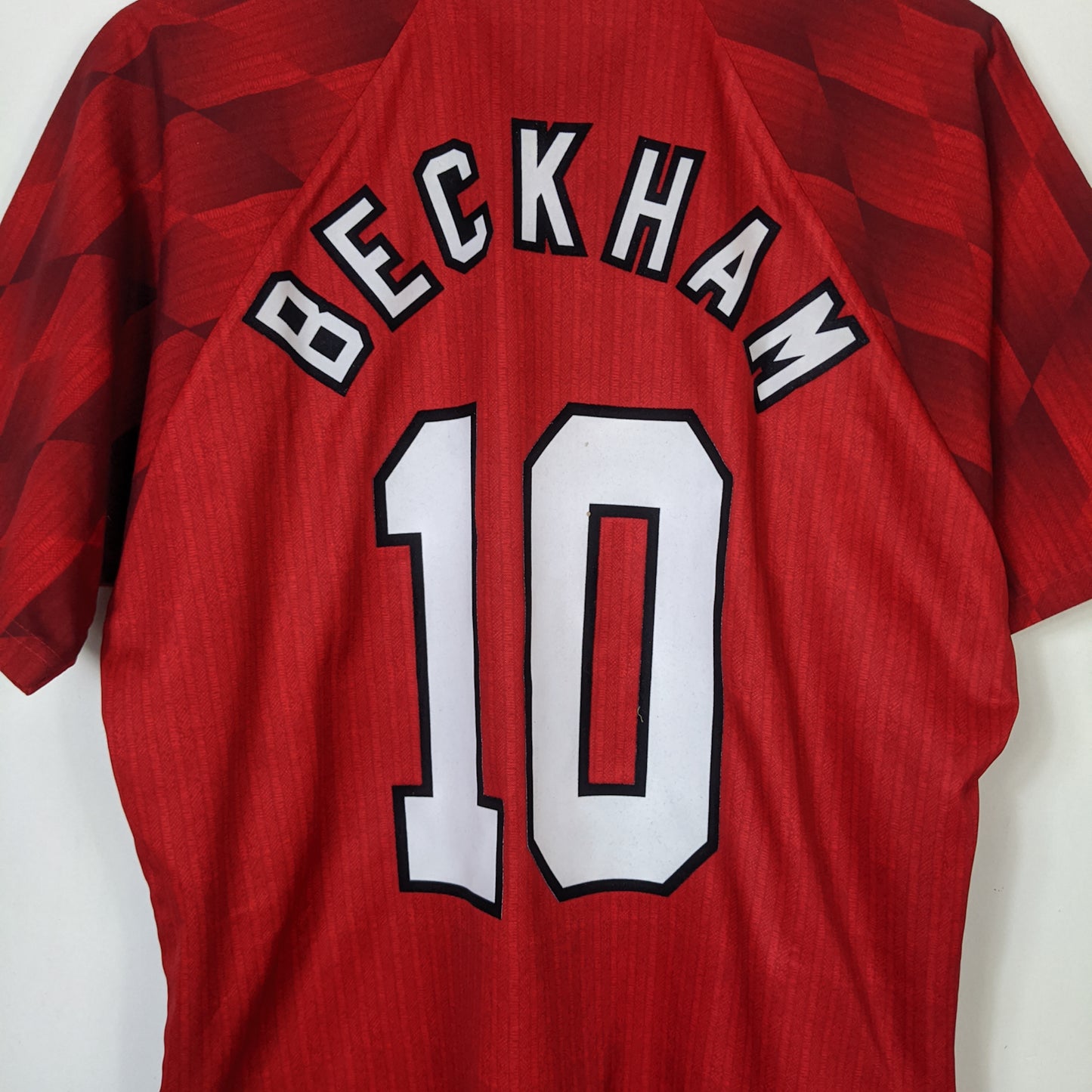 Original Manchester United 1996/98 Home - Beckham #10 Size L