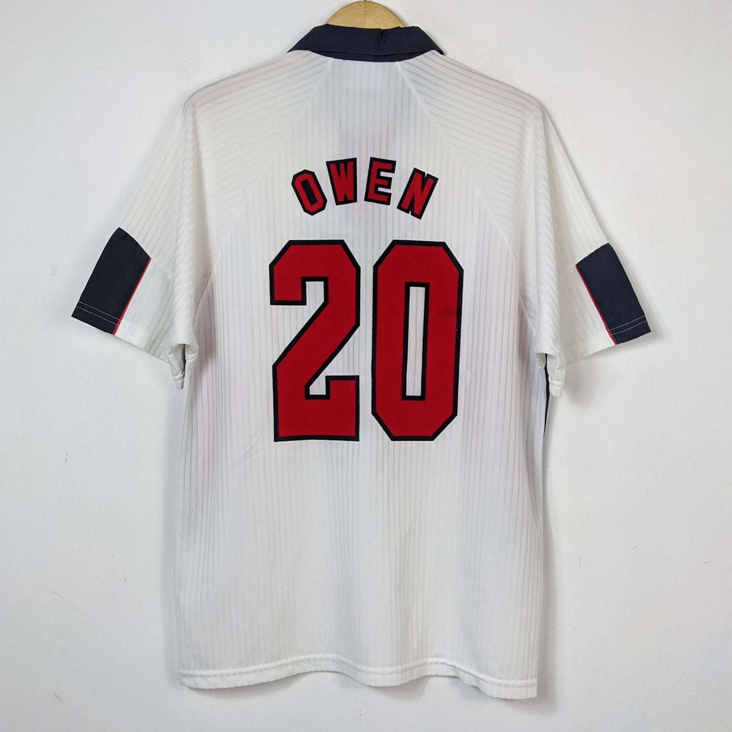 Original England 1998 Home - Owen #20 Size L