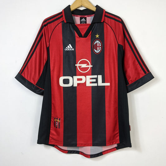 Original AC Milan 1998/99 Home - Maldini #3 Size L