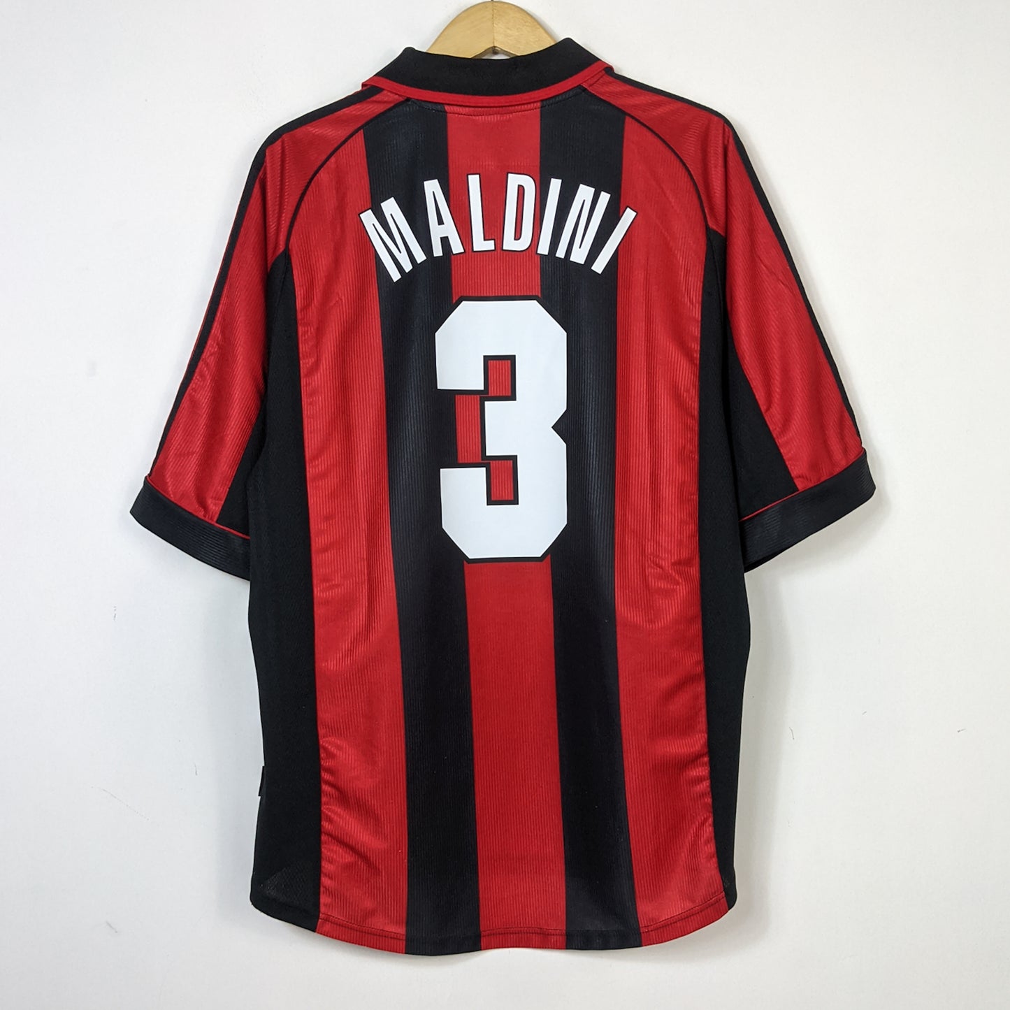 Original AC Milan 1998/99 Home - Maldini #3 Size L