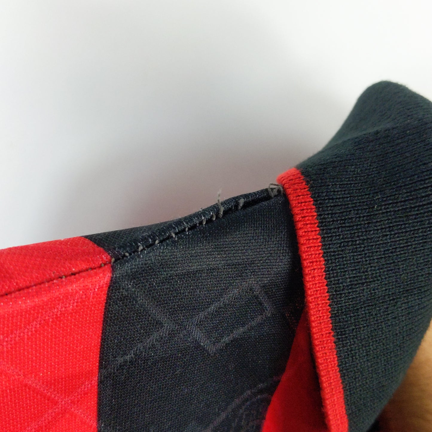 Original AC Milan 1994/95 Home - Maldini #3 Size M (Long Sleeve) ( Player Issue)