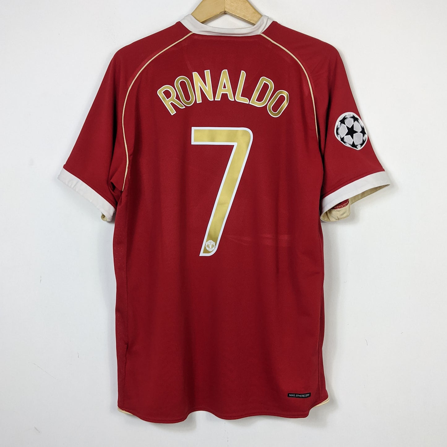 Original Manchester United 2006/07 Home - Ronaldo #7 Size L