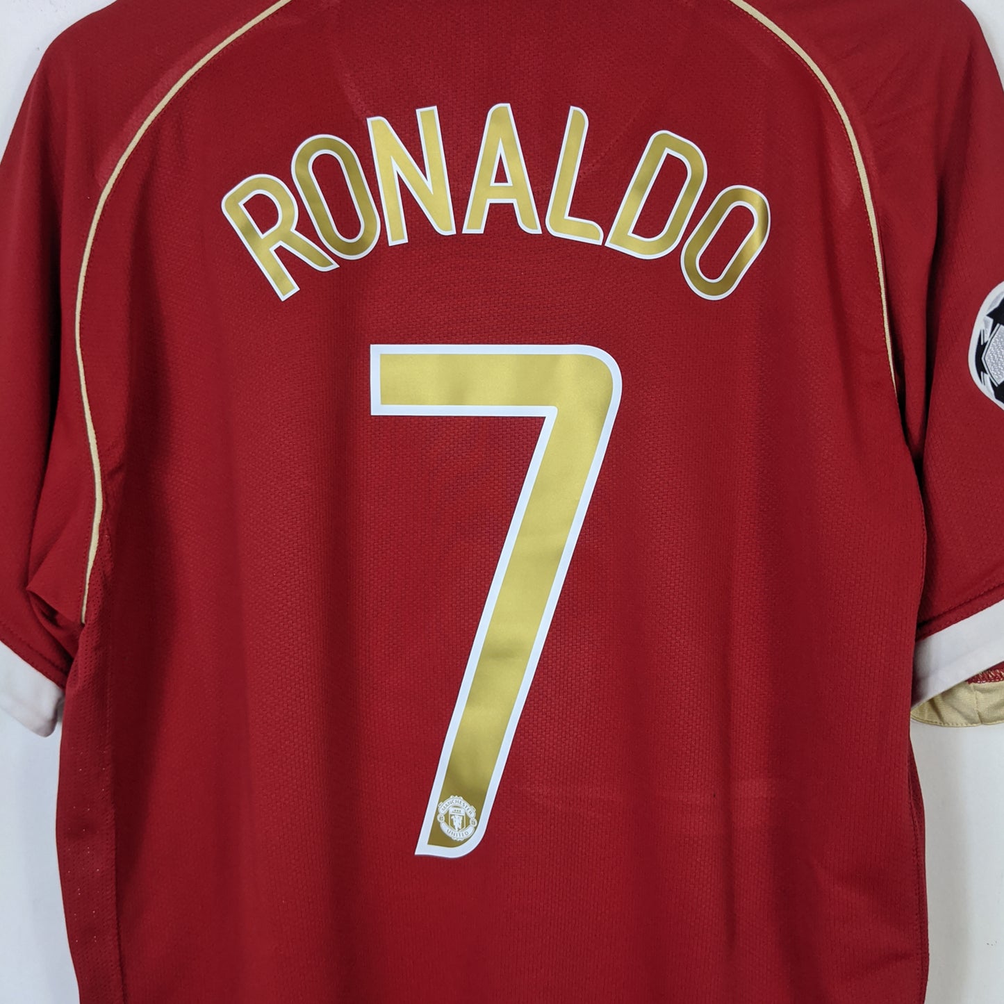Original Manchester United 2006/07 Home - Ronaldo #7 Size L