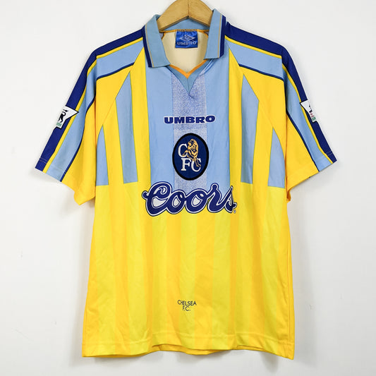 Original Chelsea 1996/97 Away - Zola #25 Size L