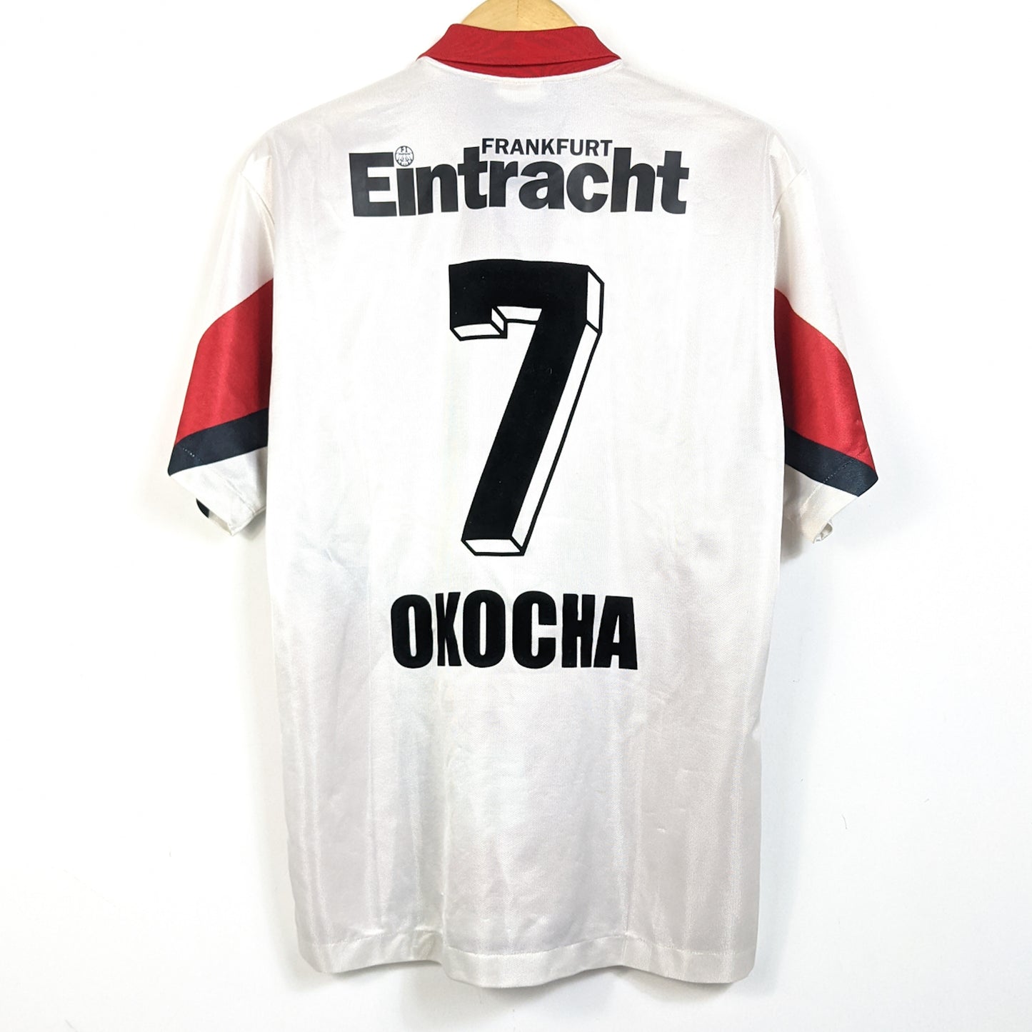 Original Eintracht Frankfurt 1992/93 Fourth - Okocha #7 Size L